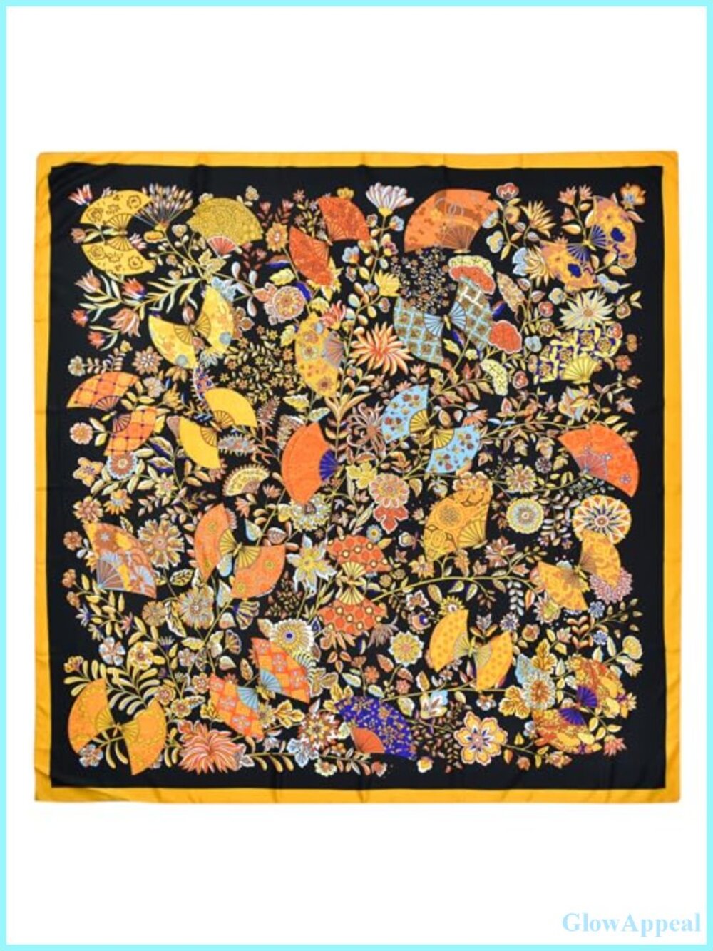 Silk Satin Head Scarf for Women 53x53 Square Scarf Hair Wrap